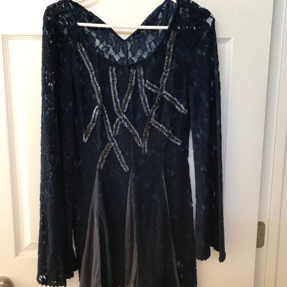 Free People Mini Lace Dress/Tunic